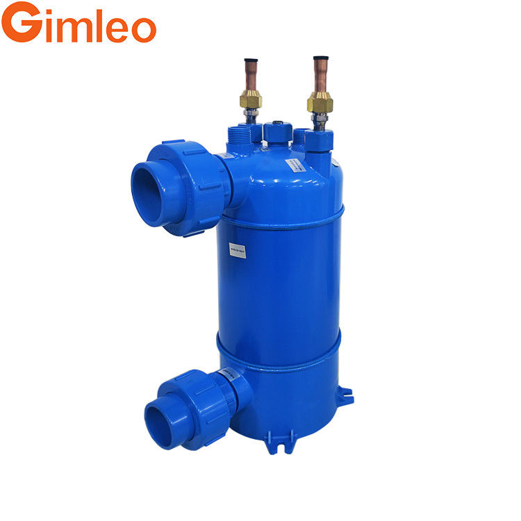 Corrosion Resistant PVC Titanium Heat Exchanger Shell Dan Tube Desain Disesuaikan