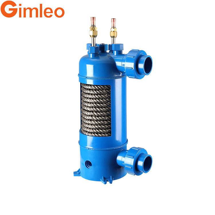 Corrosion Resistant PVC Titanium Heat Exchanger Shell Dan Tube Desain Disesuaikan