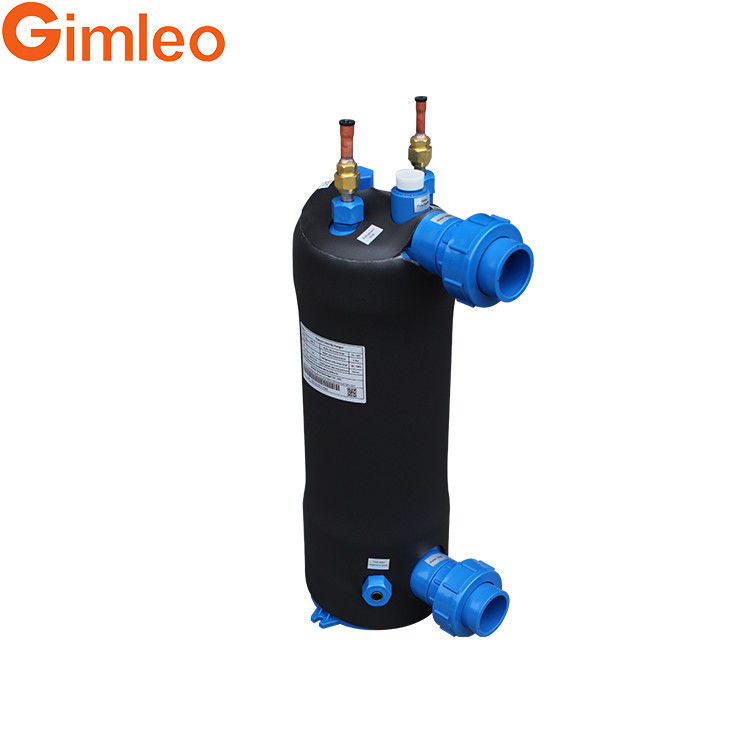 Air Laut Chiller Panas Exchanger Evaporator Untuk Seafood / ikan kolam pendingin