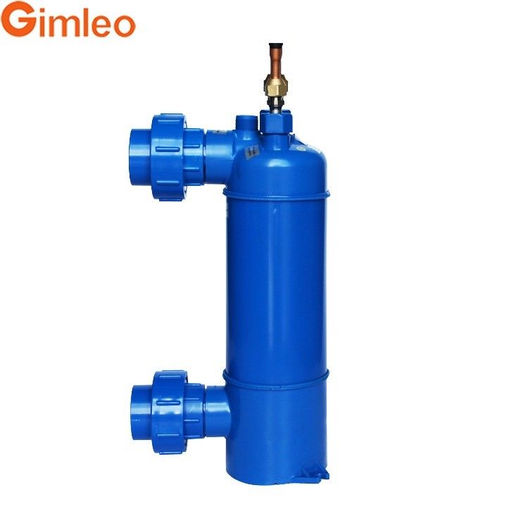 10.5KW PVC Shell Air Laut Penukar Panas Kondensator MHTA-3 1 Tahun Garansi