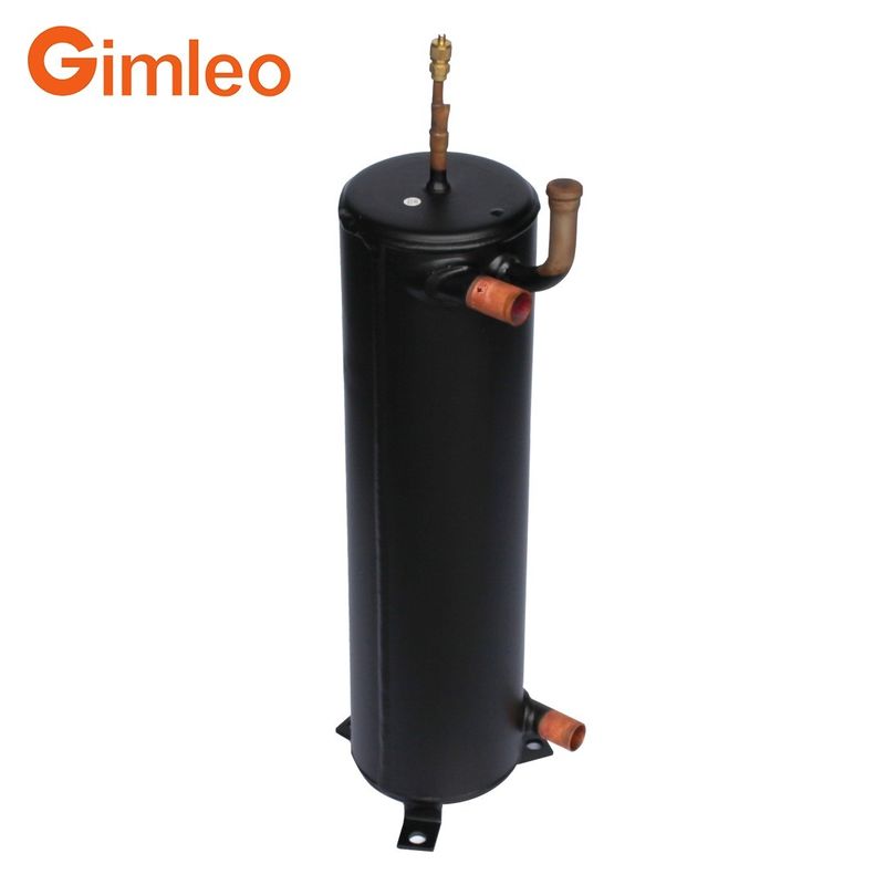 Penjimatan energi Single Copper Tube Heat Exchanger RAH02 untuk aplikasi evaporator