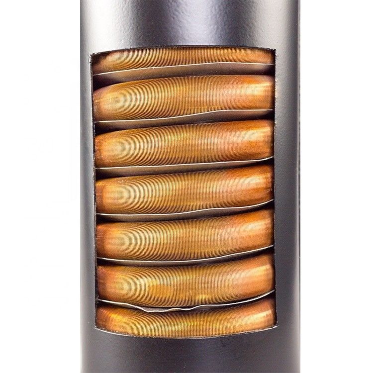 Air Evaporator Heat Exchanger Pemilik Paten RAH02-CMF Dengan Tangki Aluminium Bulat