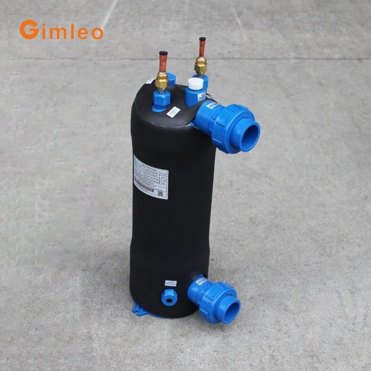 Titanium Evaporator Heat Exchanger untuk sistem pendingin tabung bergerigi di industri kimia