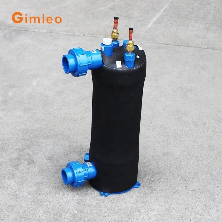 Titanium Evaporator Heat Exchanger untuk sistem pendingin tabung bergerigi di industri kimia