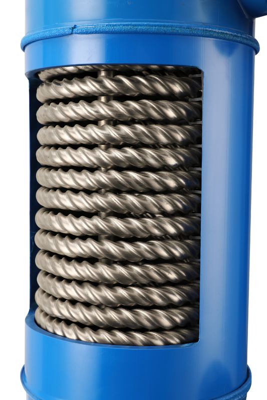 Titanium Tube Condenser Heat Exchanger MHTA-1 Untuk Mode Panas / Dingin Industri Pangan