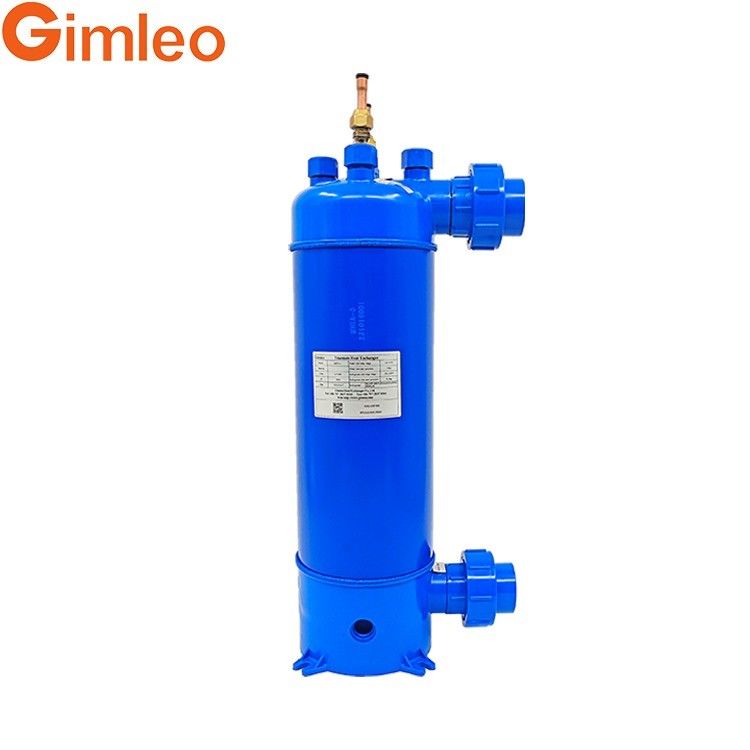 Titanium Spiral Tube Coil Heat Exchanger, Kolam Renang Panas Pompa Panas MHTA-5