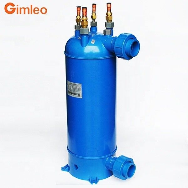 17KG Titanium PVC Panas Penukar Kondensor Untuk Inverter Kolam Renang Panas Pompa Panas MHTA-15