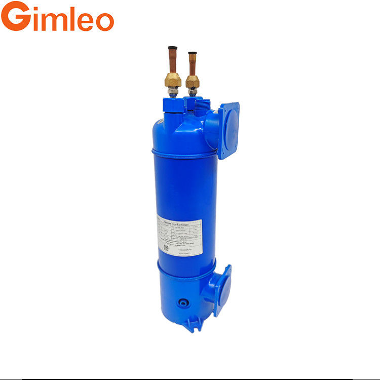 Titanium Heat Exchanger untuk kolam renang kondensor MHTA3 dengan tabung seamless Titanium murni