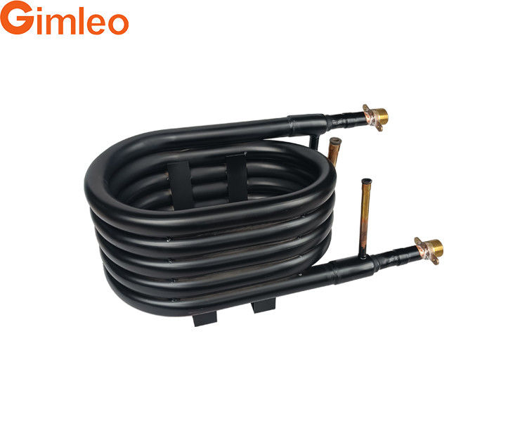 Menghemat energi tahan lama Gimleo Sumber Udara Penukar Panas Untuk Pemanas Air GY-0154C 15 KG Dengan 1 Inch Water Connection