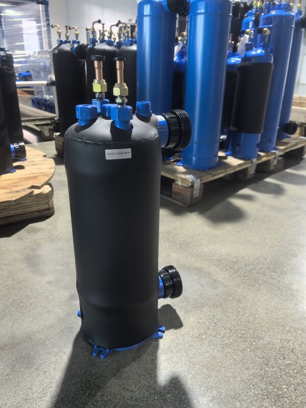 Titanium Tube Plate Chiller Heat Exchanger ETA7.5 Bahan PVC Karat Korosi Tinggi untuk Sistem Pendingin Industri