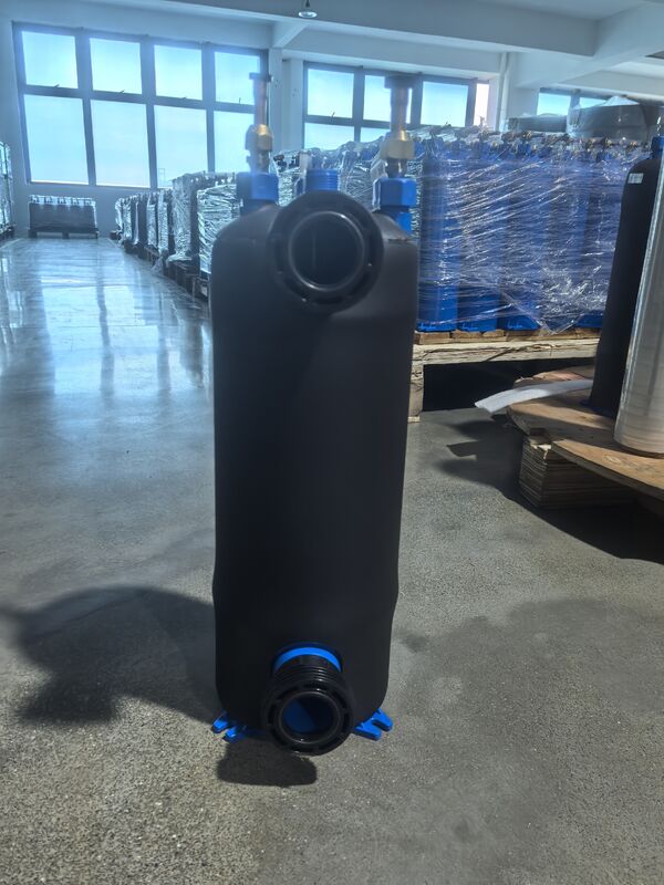 Kisaran suhu kerja 0 sampai 45 derajat Energy Pool Heat Exchanger MHTA-1 Menawarkan ketahanan korosi dan manfaat penghematan energi