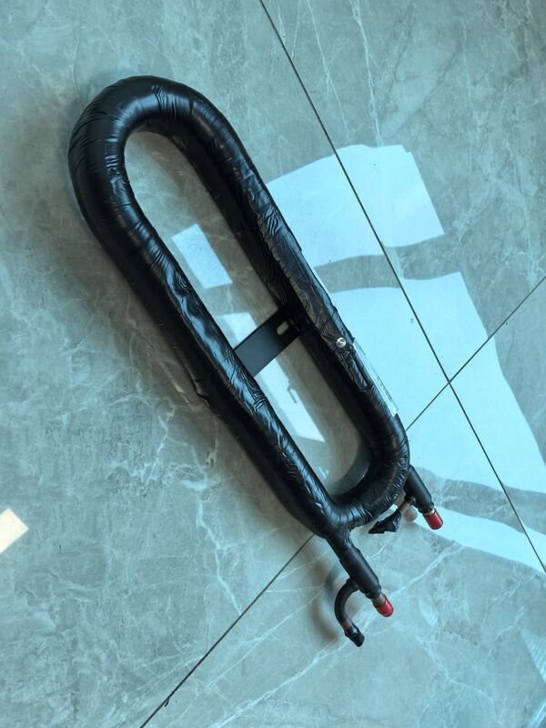 Ketinggian Mm 520 Coaxial Heat Exchanger Mendukung Tekanan Refrigerant 3,5Mpa dan Refrigerants R22 R134a R407c R410a Dirancang untuk Transfer Panas