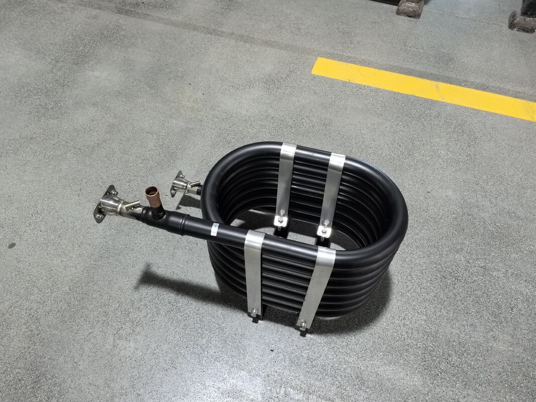 R407c Panas kapal penukar tabung Panjang 1 sampai 10 M Solusi ideal untuk aplikasi pendinginan dan pendinginan laut