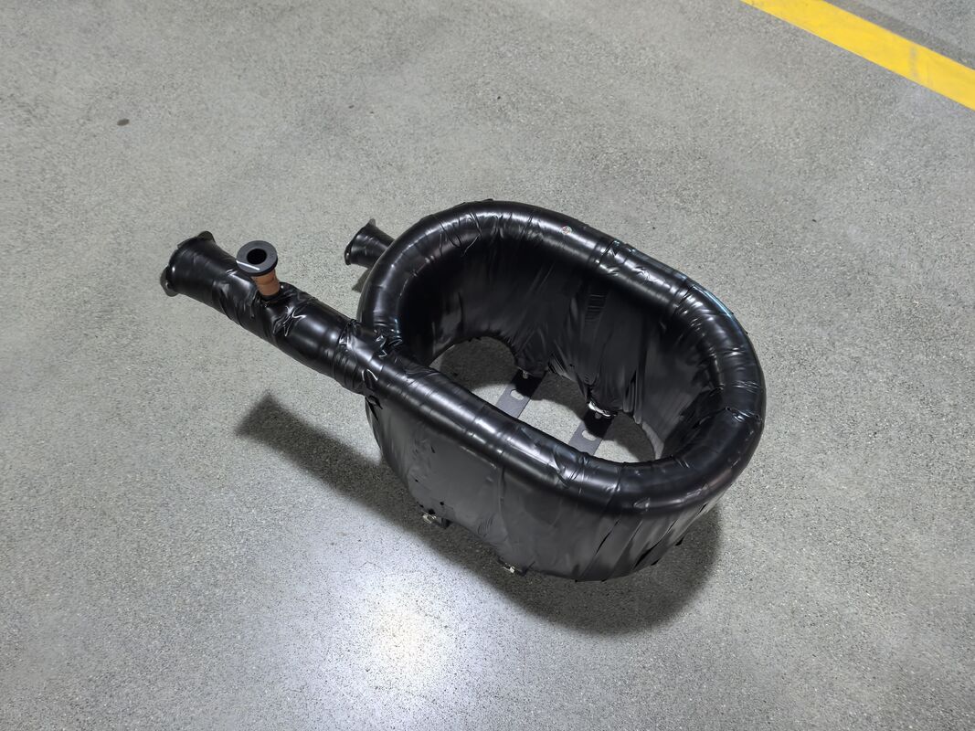 Kapasitas Pemanasan 6 sampai 300 Kw Coaxial Exchanger Tube In Tube Struktur Tekanan Kerja Maksimum Pendingin 52bar Solusi Transfer Panas