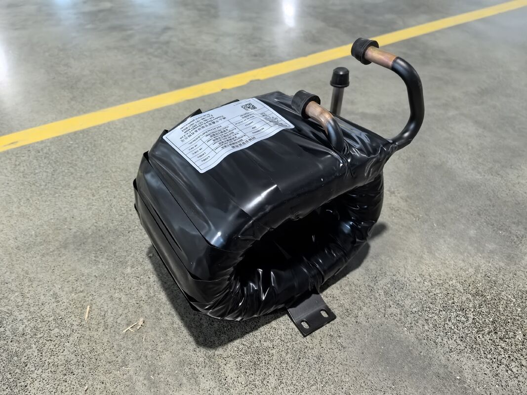 Spiral Twisting Konstruksi Air Panas Pertukaran Panas Dirancang Untuk Mencegah Efektif Pembekuan Memastikan Operasi Di Lingkungan Dingin