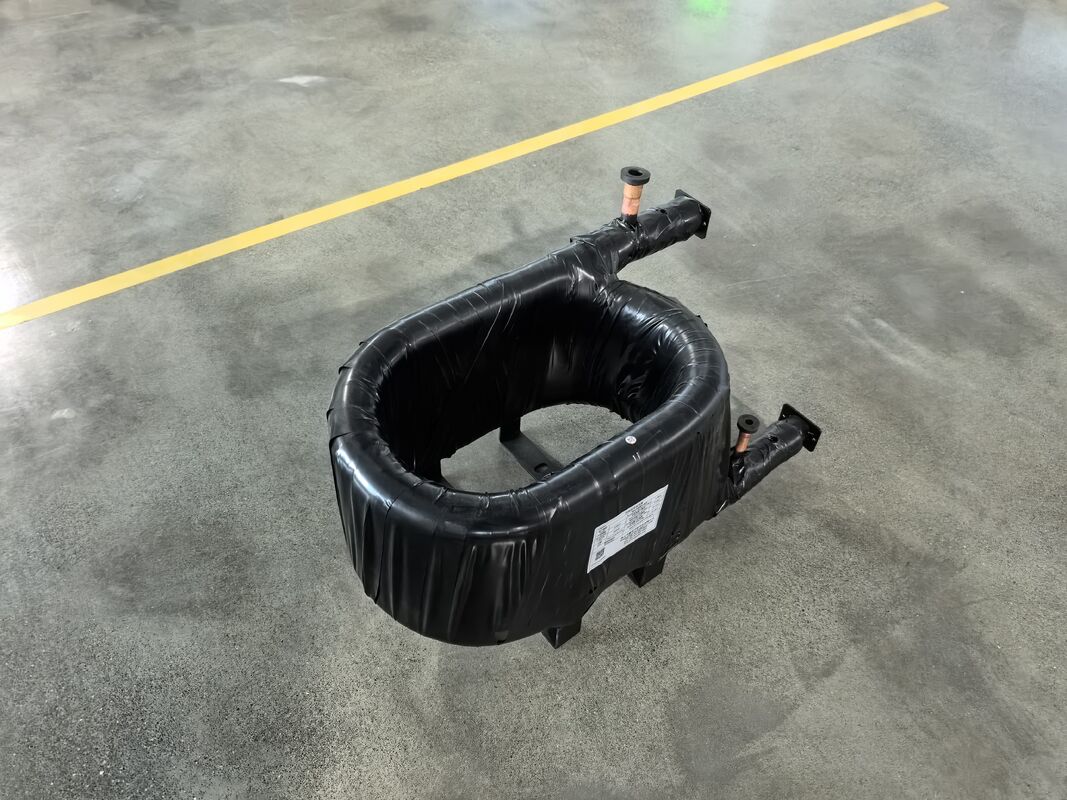 Tube tembaga penukar panas laut dengan ketinggian 120 sampai 1000 milimeter Cocok untuk sistem pendingin kapal dan manajemen panas