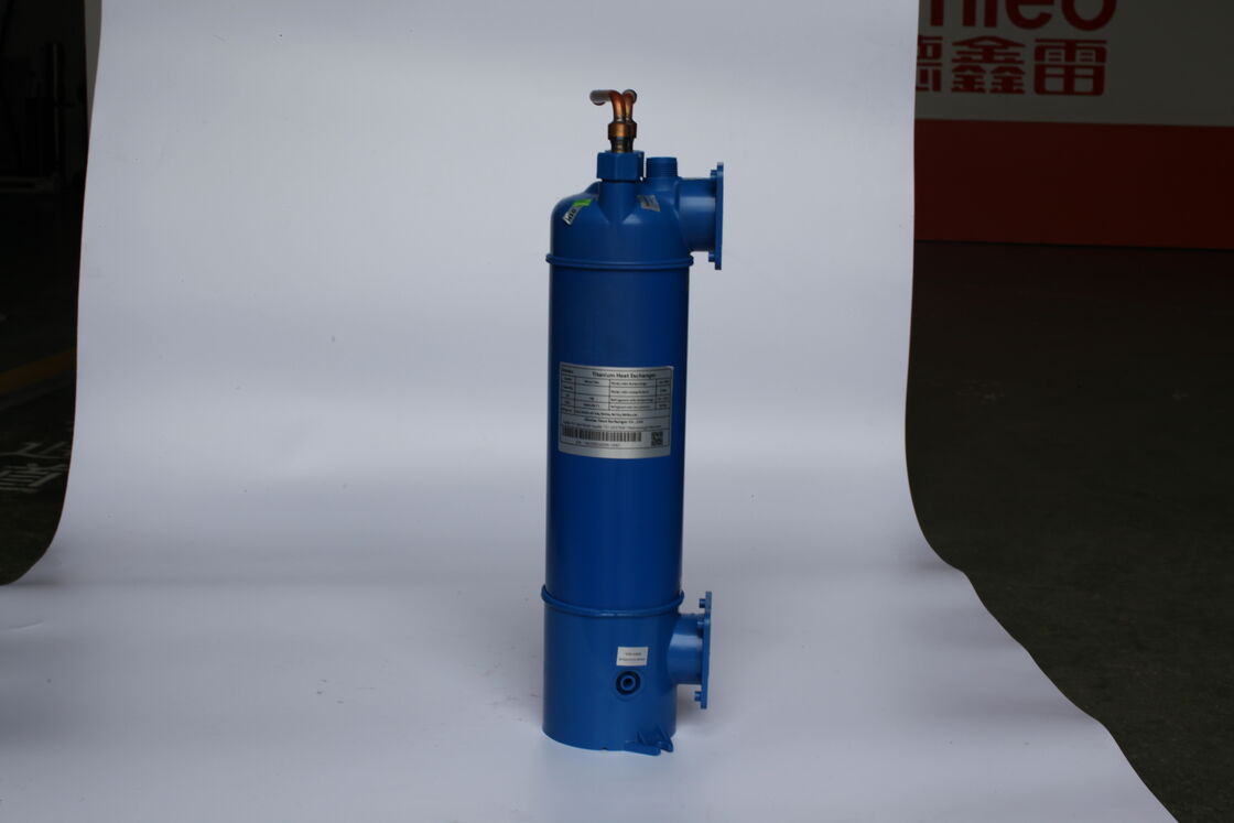 Penukar Panas Titanium Pemanasan dan Pendinginan Direkayasa untuk Suhu Antara 0 dan 40 Derajat Celsius dengan Kebutuhan Perawatan Rendah