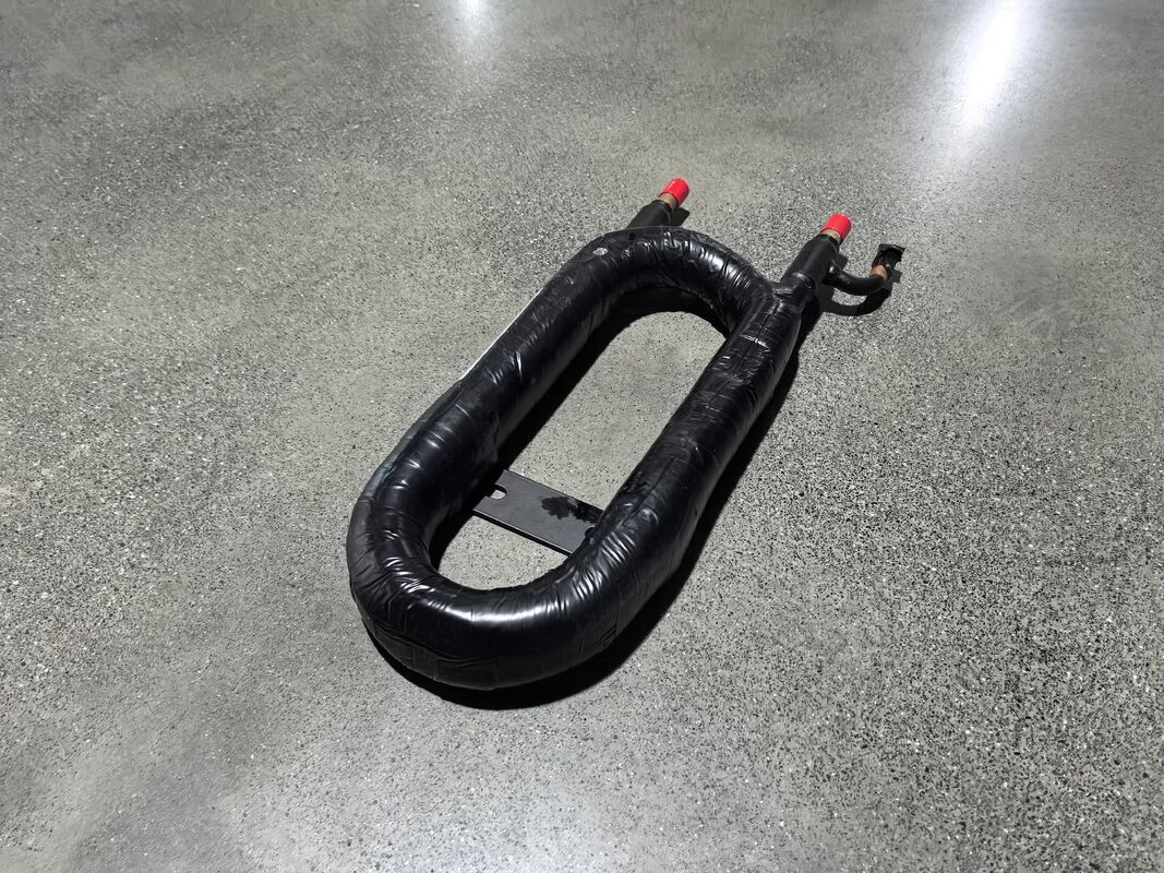 Penukar Panas Koaksial GY0200C dengan Berat 1 hingga 100kg, Suhu Kerja 30℃-99℃, dan Panjang Tabung 2-10 M untuk Perpindahan Panas yang Efisien