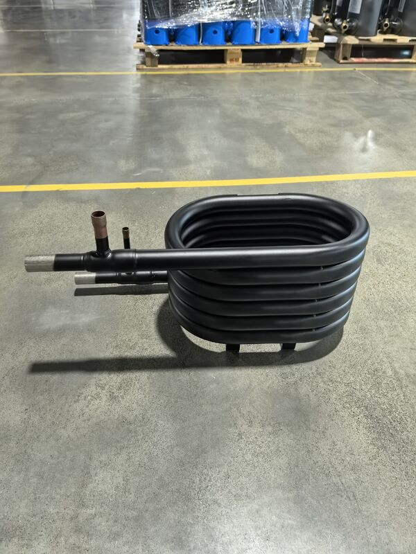 Penukar Panas Koaksial Port Pemuatan yang Dapat Disesuaikan dengan Konstruksi Baja Tahan Karat untuk Efisiensi Termal Tinggi