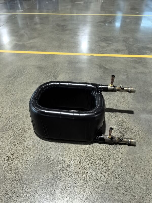 Penukar Panas Koaksial Baja Tahan Karat dengan Tekanan Sisi Air 1.0Mpa dan Kompatibilitas Refrigeran R407C