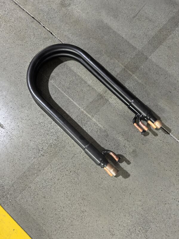 140mm lebar Coaxial Panas Penukar dengan Spiral Twisting Konstruksi dan 3 ~ 20m panjang tabung untuk manajemen termal yang efisien