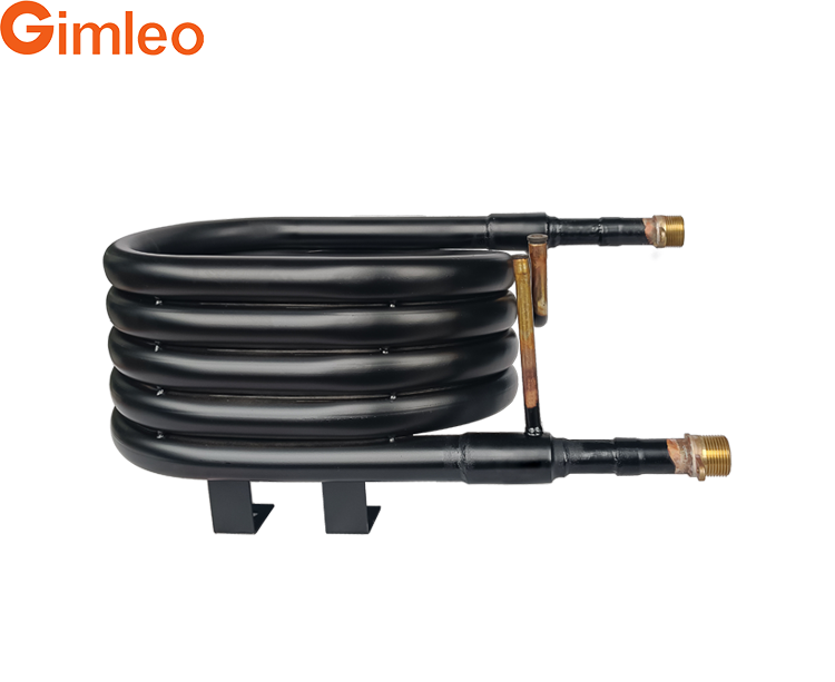 Gimleo GY-0154C Pemanas Air Sumber Air dengan Panas Tembaga tahan lama Penukar Panas Pompa Efisiensi Tinggi