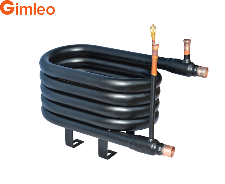 Gimleo GY-0154C Pemanas Air Sumber Air dengan Panas Tembaga tahan lama Penukar Panas Pompa Efisiensi Tinggi