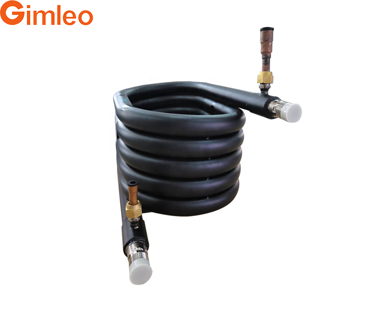 GY0135C Penukar Panas Tube-in-Tube Kompak Efisiensi Tinggi untuk Pompa Panas Aplikasi Industri HVAC & Pendinginan