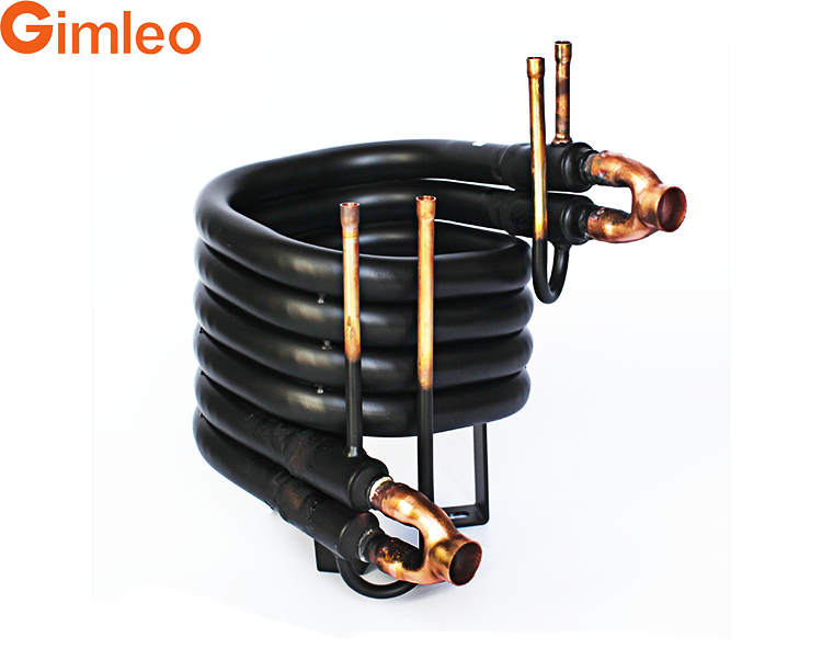 GY0135C Penukar Panas Tube-in-Tube Kompak Efisiensi Tinggi untuk Pompa Panas Aplikasi Industri HVAC & Pendinginan