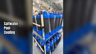 Penukar Panas Air Asin Untuk Kolam